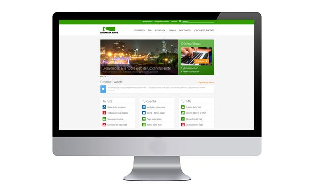 Costanera Norte estrena sitio web con nueva plataforma para usuarios