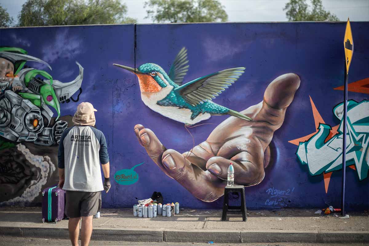 Costanera Graff 2022: encuentro de arte urbano en Renca